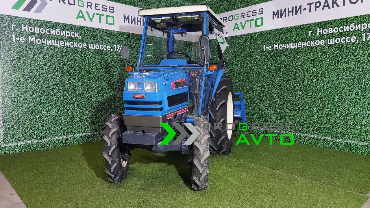Японский минитрактор с кабиной и печкой 31 л с Новосибирск ISEKI TA317 колея 110см клиренс 34 см смотреть онлайн