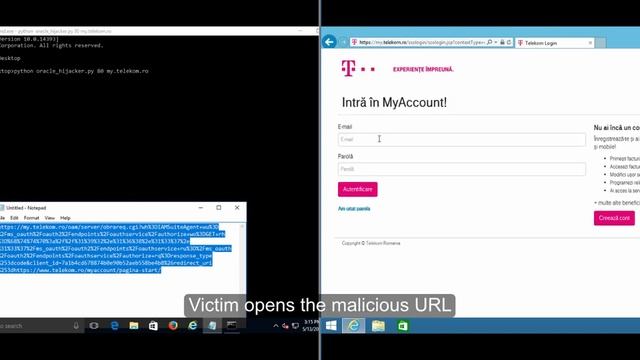 Oracle OAM - Session Hijack at www.telekom.ro смотреть онлайн