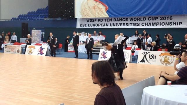Slovak Open 2016 - Junior II Open ST - 1/8F - Slow Foxtrot смотреть онлайн