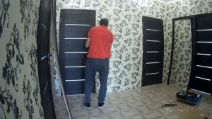 Установка обналички на двери