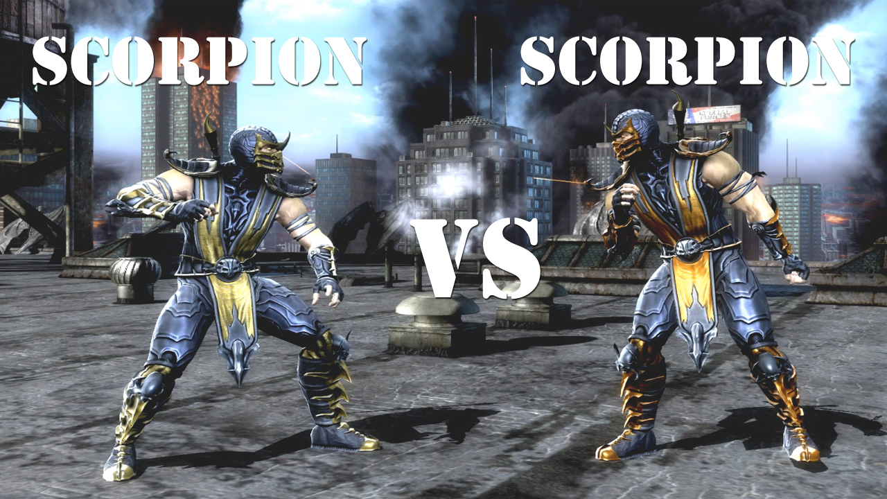 Mortal Kombat Komplete Edition - SCORPION VS SCORPION. смотреть онлайн