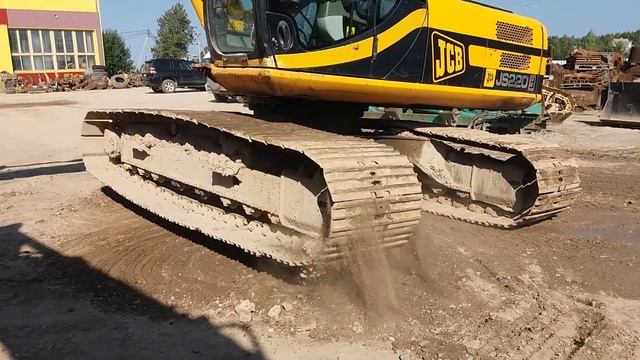 JCB JS220LC 2006 смотреть онлайн