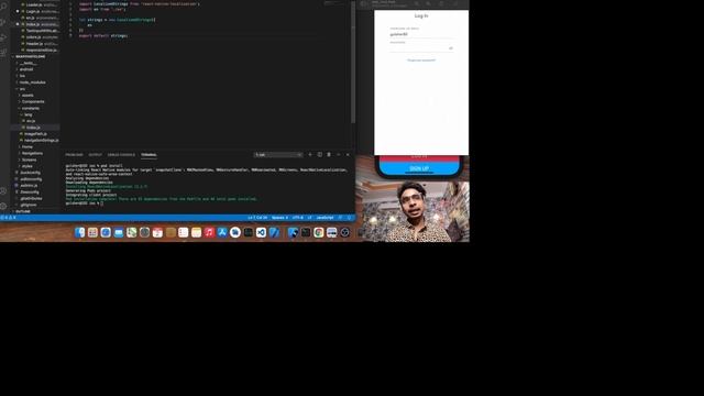#6 React Native - Complete Login, Signup Screen || Password Secure || Snapchat Clone By Gulsher Kha смотреть онлайн