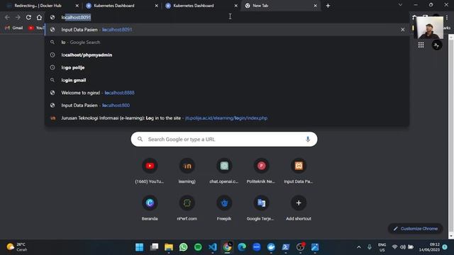Deploy Website Data pasien pada klinik mengunakan Docker dan Kubernetes смотреть онлайн