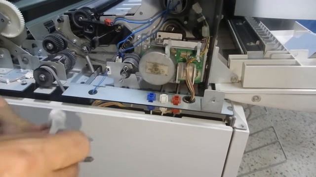 Repair For XEROX 6204-6705 Checking The Fuser Belt And Replacing The Fuser Gear