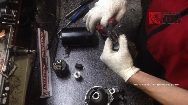 Замена бендикса стартера смотреть онлайн