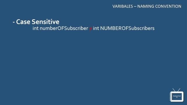 Variables in Java With Practical Example | Java Tutorial | TechnonTechTV смотреть онлайн