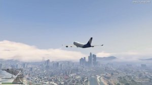 Boeing 747 (Боинг 747) и другие  попытки посадки Сборник посадок и взлетов в GTA 5 (ГТА 5) Ep 25