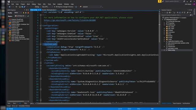 Using Amazon DynamoDb for ASP.NET Framework Session State смотреть онлайн