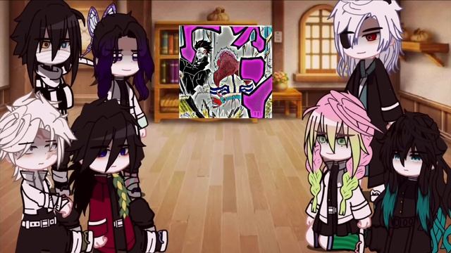 Hashiras React To The Final Battle || Part 4/7 || Tanjiro & Giyuu Vs Akaza || + Zenitsu Vs Kaigaku