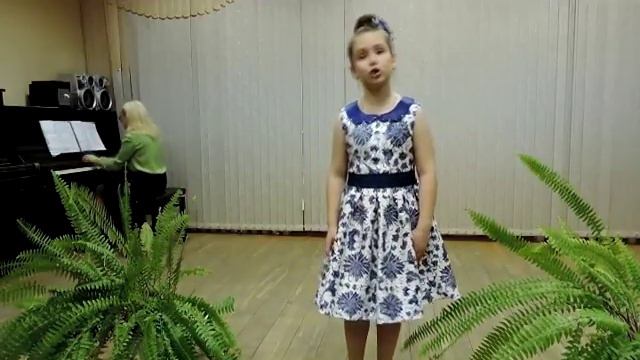 Россия, пгт.Хотынец МБУ ДО Хотынецкая детская школа искусств Полина Птицына смотреть онлайн