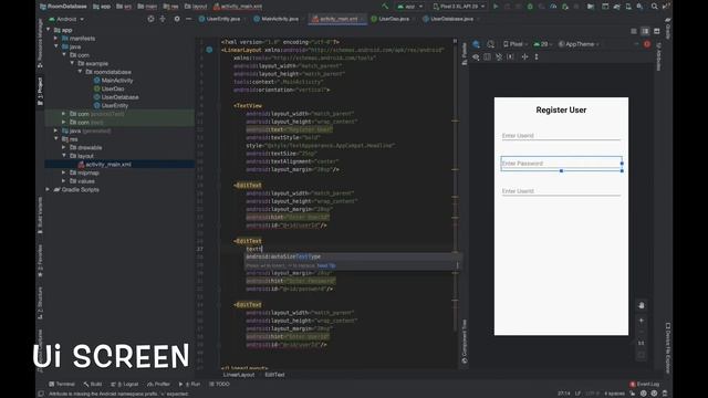 Login and Register | Room Database | Android Studio | Part 1 смотреть онлайн