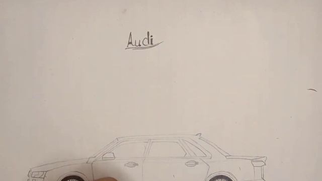 Audi R8 drawing car drawing. смотреть онлайн