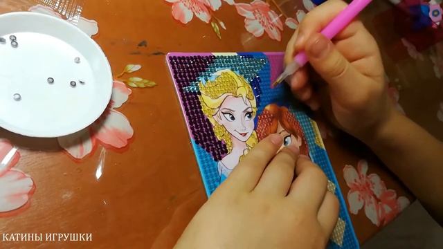 Алмазная вышивка София и Эльза смотреть онлайн