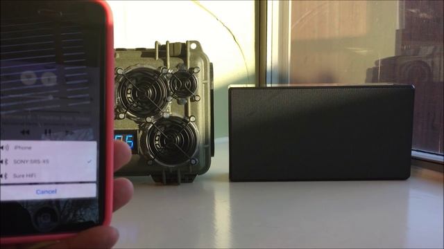 Sony SRS-X5 vs DIY Custom Pelican 1120 OD Sound Comparison! смотреть онлайн