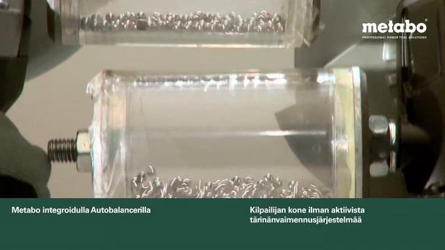 Integroitu Metabon Autobalancer Vähentää Tärinää (Finnish)