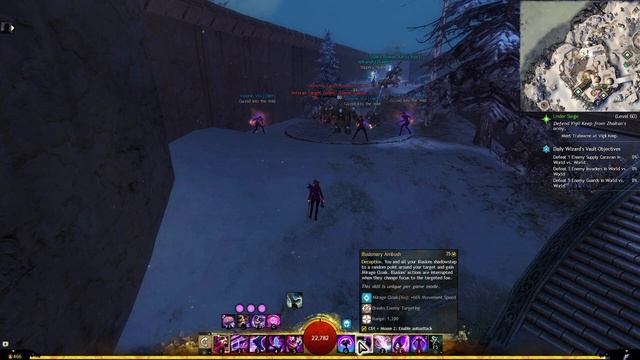 Mirage Dagger Build Pressures HARD in Guild Wars 2 WvW/PvP смотреть онлайн