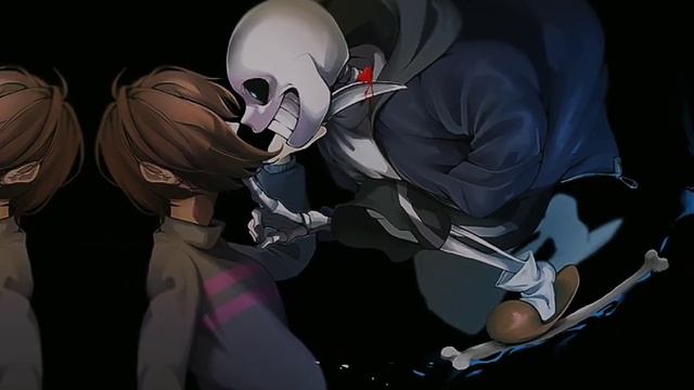 Undertale Фриск и Санс шип 💞💞💞 смотреть онлайн