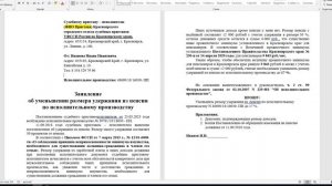 Приставы удержали 50 % ЗАРПЛАТЫ/ПЕНСИИ?! Составляем заявление об уменьшении размера удержания!