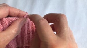 два способа закрытия петель резинки патронташ