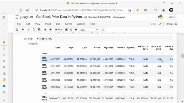 How to Create Moving Averages in Python смотреть онлайн