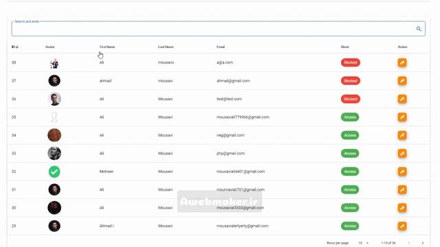 Laravel 7 Vue @ Vuetify Server Side Processing Intro смотреть онлайн
