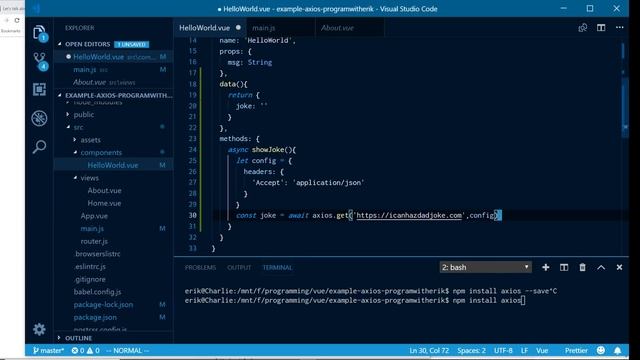 A Step By Step Guide To Vue Prototype And Axios смотреть онлайн