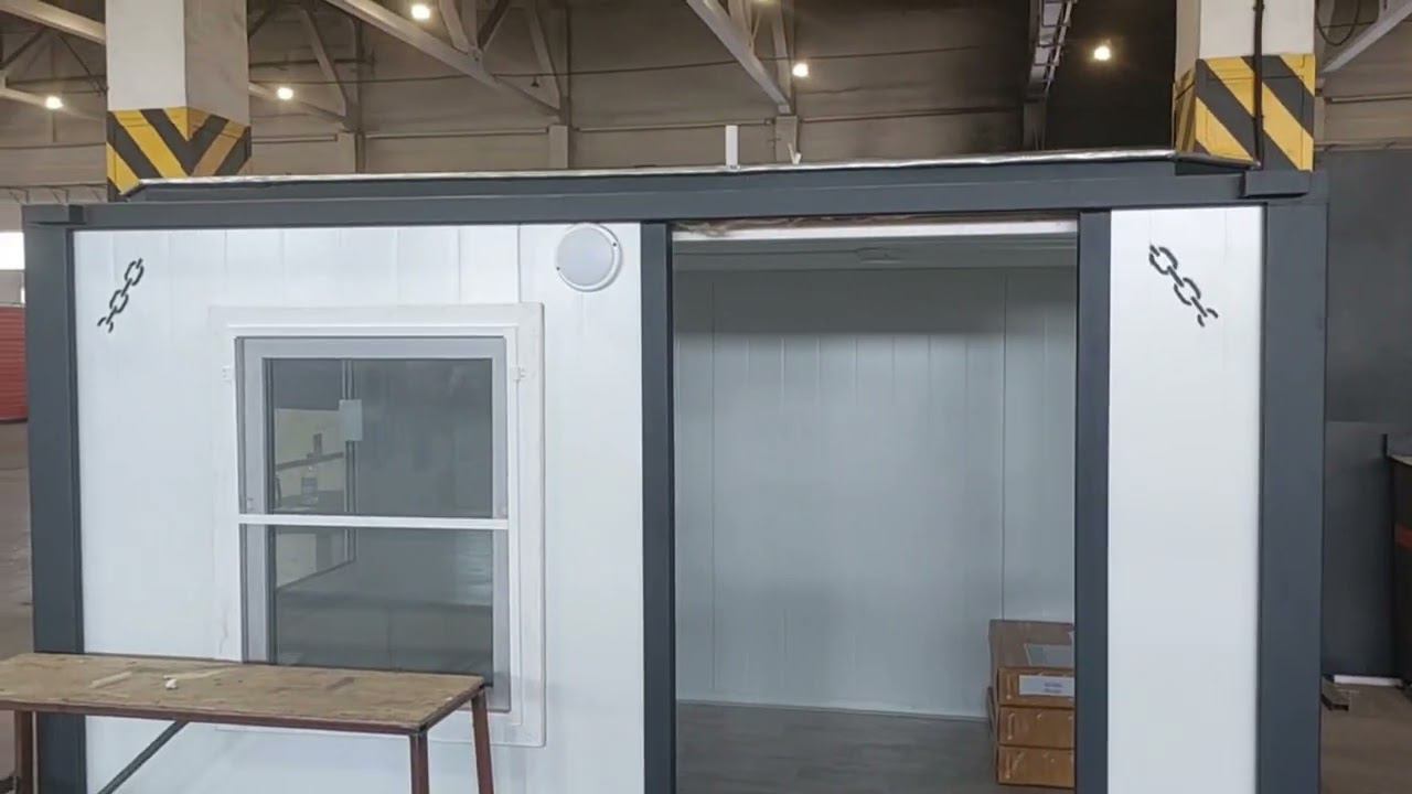 Вагон-дом для баржи "Енисейское речное пароходство" смотреть онлайн