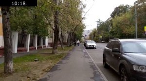 Маршрут от метро Октябрьское Поле до ул. Маршала Тухачевского 32к2