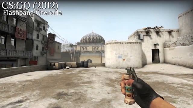 ЭВОЛЮЦИЯ ГРАНАТ В Counter-Strike // Evolution of Grenades in CS:GO, CS 1.6, CS SOURSE, CS CZ. смотреть онлайн