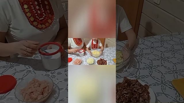 Готовим вкусный Учпочмак с детьми #кулинария. смотреть онлайн