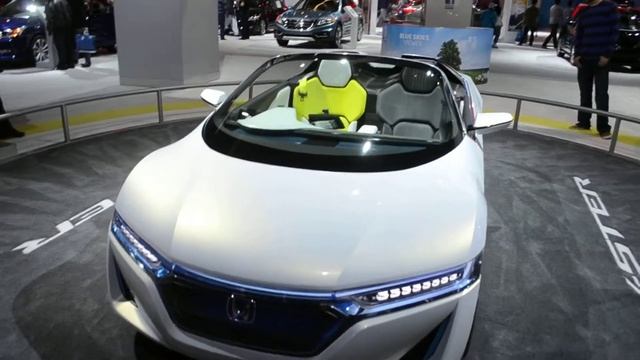 2012 LA Auto Show Honda EV-STER Concept смотреть онлайн