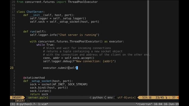 Simple Python and Docker Chat Server | 02 смотреть онлайн