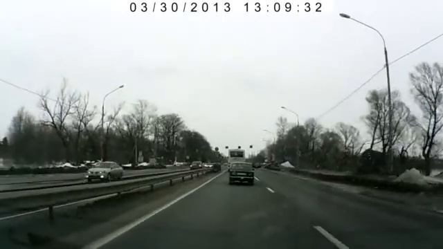 г. Тверь. Заволжский. Наезд на пешехода 30.03.2013. смотреть онлайн