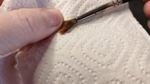 Как очистить кисти от акрила #живопись