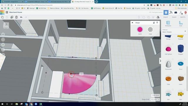 TinkerCAD Bathroom