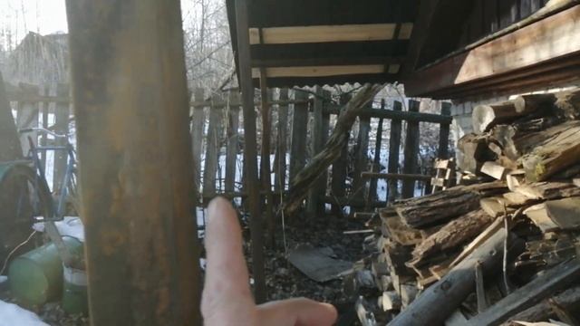 Как просто сделать Навес для дров/Своими руками/Интересная идея. смотреть онлайн