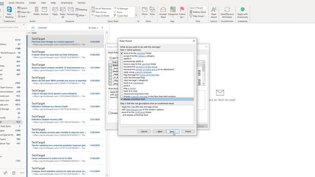 Desktop Alert For Rules and Sub-folders on Microsoft Outlook смотреть онлайн