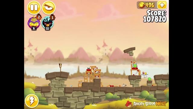 Angry Birds Seasons Fairy Hogmother 1-10 Walkthrough 3 Star смотреть онлайн