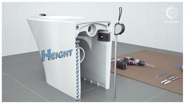 Ideal Standard Connect Air  BTW Fissaggio