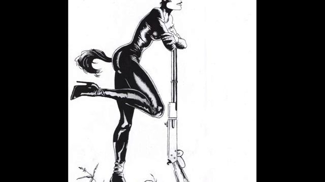 Part two pinup's done in pen and ink by artist George Foreman.wmv смотреть онлайн