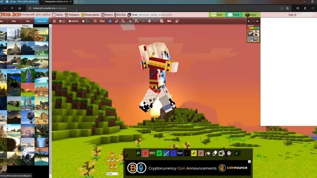 Как сделать фон Minecraft? | Обучение смотреть онлайн