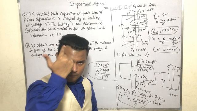 VERY IMPORTANT NUMERICALS || PART 1 || ELECTROSTATICS || CLASS 12|| WINGS ACADEMY || смотреть онлайн