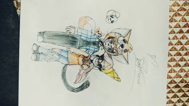 Шип арт Кошка Лана+Йоши смотреть онлайн