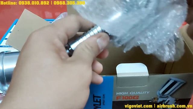 Paint Spray Gun Voylet F-100 Specialized in wooden furniture factory смотреть онлайн