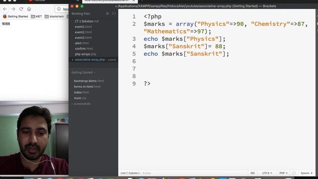 Associative Array and Multi Dimension Array - Learn PHP from Scratch. смотреть онлайн