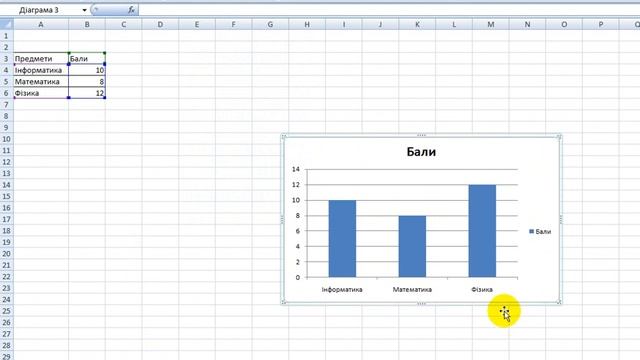 Як створити діаграму в EXCEL смотреть онлайн