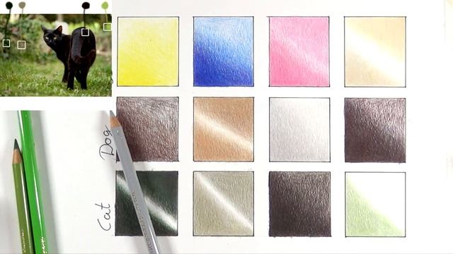 How to mix ANY COLOR with colored pencils! | REAL TIME смотреть онлайн