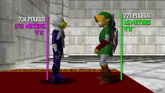 How tall are the main characters? - 10 Extra Cool Things About Zelda: Ocarina of Time (Part 14) смотреть онлайн