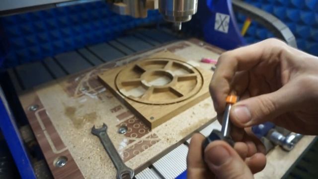 Менажница на ЧПУ, небольшой подарок на 8 Марта. смотреть онлайн